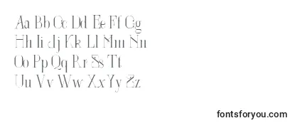 Обзор шрифта LousianeLight