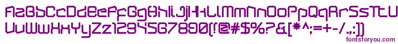 ArcticpatrolUltra-fontti – violetit fontit