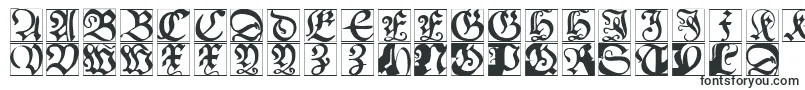 Schoenspergercaps-Schriftart – Grafische Schriften