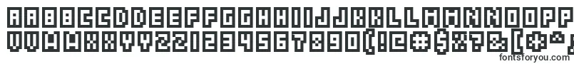 Acme5CompressedCapsOutline Font – Accidental Fonts
