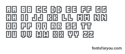 Acme5CompressedCapsOutline Font