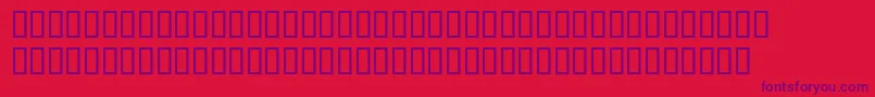 Seriousr4b Font – Purple Fonts on Red Background