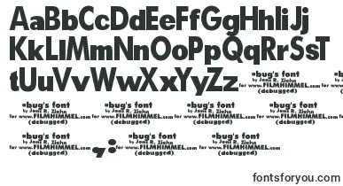 A Bugs Life Debugged font – Fonts Starting With A