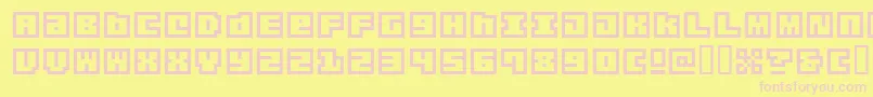 More about Origa Font Origa Font – Pink Fonts on Yellow Background