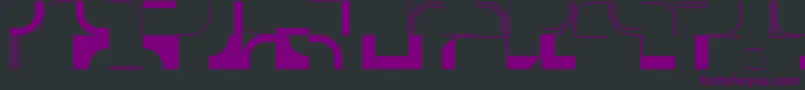 Weitere Informationen zur InfractionSsi-Schriftart InfractionSsi-Schriftart – Violette Schriften auf schwarzem Hintergrund