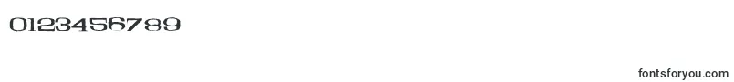 Galeries Font – Fonts for Numbers and Digits