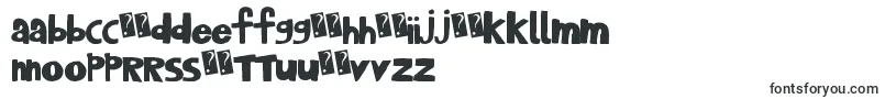 Czcionka Playhouse – esperanto czcionki