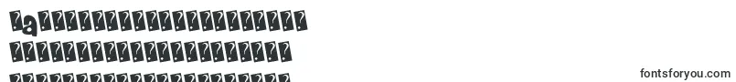 Playhouse-Schriftart – kirgisische Schriften