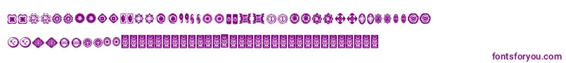 Formesdcoxy Font – Purple Fonts on White Background