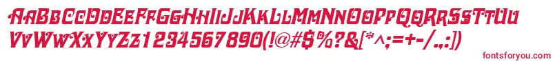 DaschaItalic Font – Red Fonts