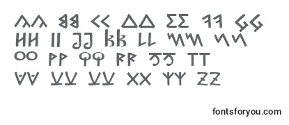 Review of the CapitalisGoreanis Font