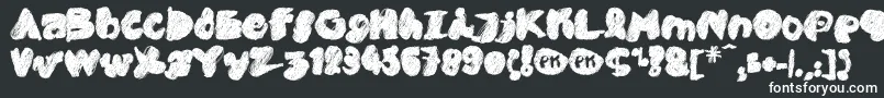 PkCobra Font – White Fonts