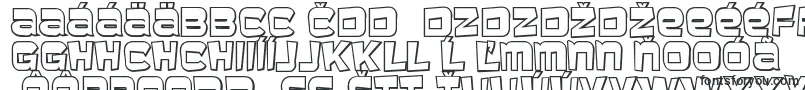 Baveuse3D Font – Slovak Fonts