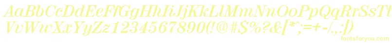 ValenciaDemiboldita Font – Yellow Fonts