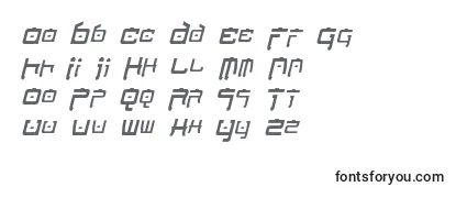 NipponTechCondensedItalic-fontti
