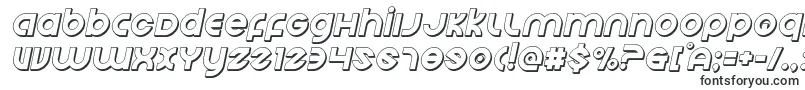 Шрифт Echostation3Dital – 3D шрифты