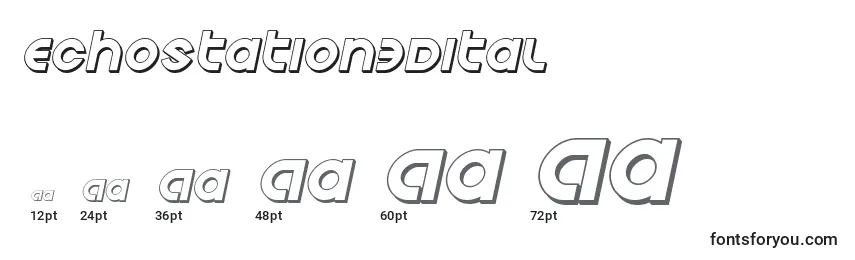 Echostation3Dital Font Sizes