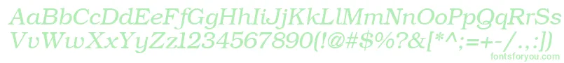 fuente ErBukinistKoi8Italic – Fuentes Verdes