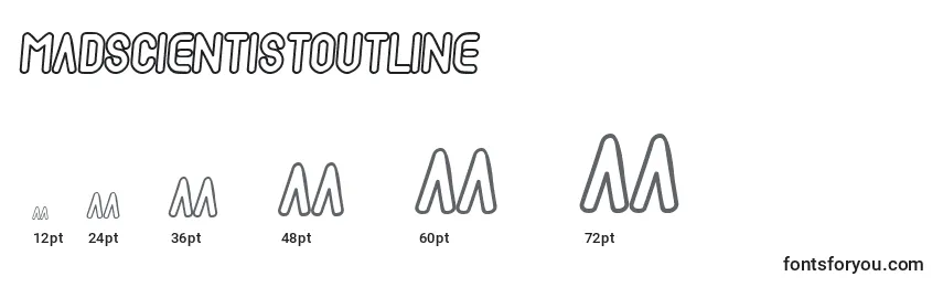 MadScientistOutline Font Sizes