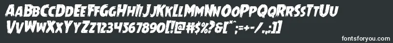 Mrsmonsterital Font – White Fonts