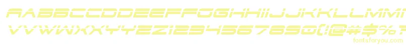 Dodger3laserital Font – Yellow Fonts