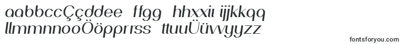 Шрифт PassionsanspdahRegularital – азербайджанские шрифты