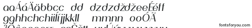 Czcionka PassionsanspdahRegularital – słowackie czcionki