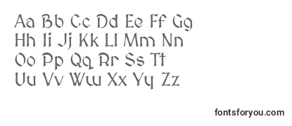 Обзор шрифта Medievalsharp
