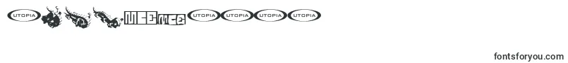 フォントWentelteefje – 数字と数値のためのフォント