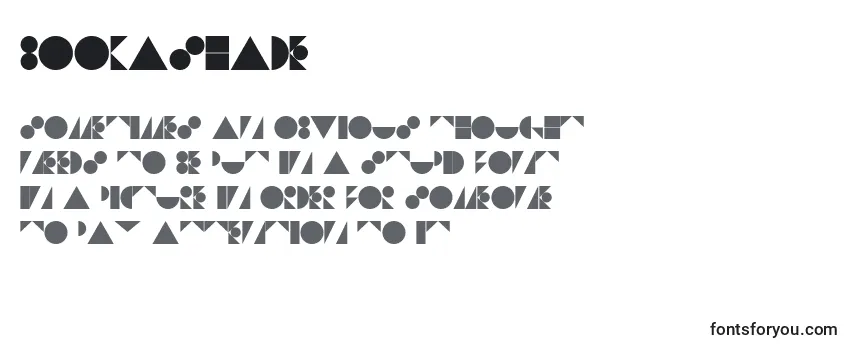 Review of the Bookashade Font