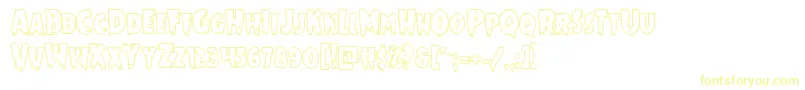 Mrsmonsterboldout Font – Yellow Fonts