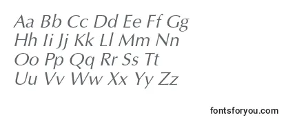 AgopushrcItalic Font
