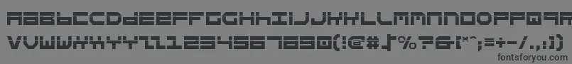 Stuntv2l Font – Black Fonts on Gray Background