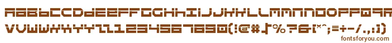 Stuntv2l Font – Brown Fonts on White Background