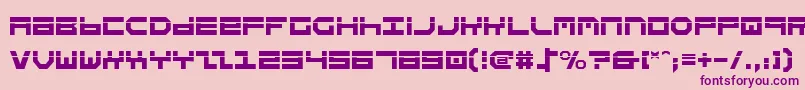 Stuntv2l Font – Purple Fonts on Pink Background