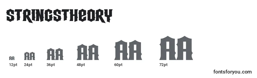 StringsTheory Font Sizes