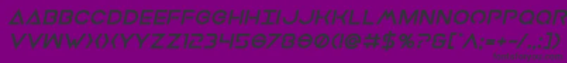 En savoir plus sur la police Earthorbiterxtraboldital Police Earthorbiterxtraboldital – polices noires sur fond violet