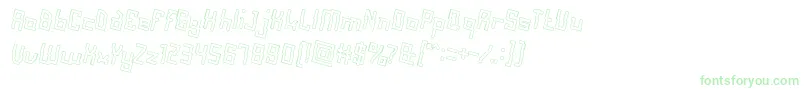 AlotOfLoveHollow Font – Green Fonts