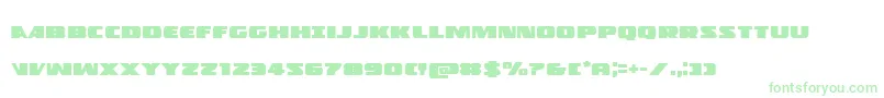 Policecruiser Font – Green Fonts on White Background