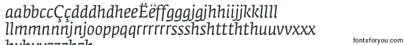 Weitere Informationen zur FedraserifaproBookitalic-Schriftart FedraserifaproBookitalic-Schriftart – nyanja Schriften
