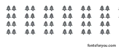 Review of the KrOhChristmasTree Font