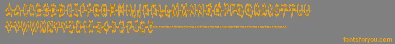 fuente SoundSample – Fuentes Naranjas Sobre Fondo Gris