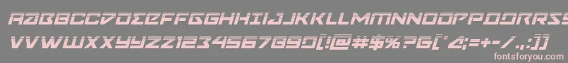 Navycadethalfital Font – Pink Fonts on Gray Background