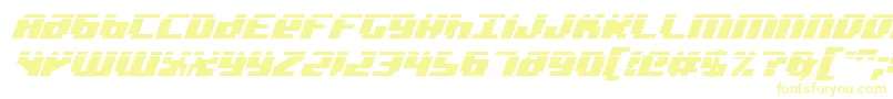 BadRobotItalicLaser Font – Yellow Fonts