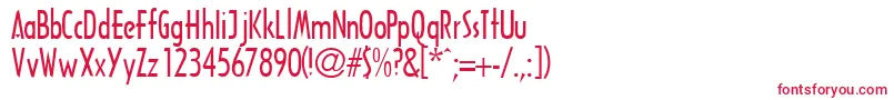 TricornecondsskRegular Font – Red Fonts