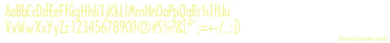 TricornecondsskRegular Font – Yellow Fonts