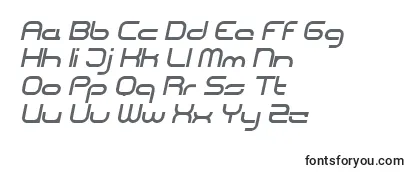 CentreforwardItalic Font