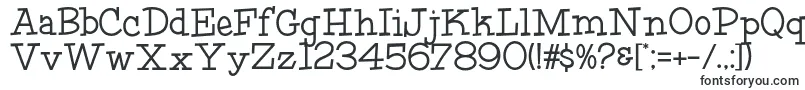 HffFourthRock Font – Fonts for KOMPAS-3D