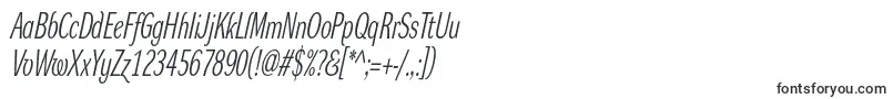 DynagrotesklxcItalic-Schriftart – Schriftarten, die mit D beginnen