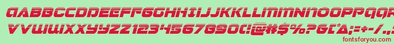 Jeebrahalfital Font – Red Fonts on Green Background